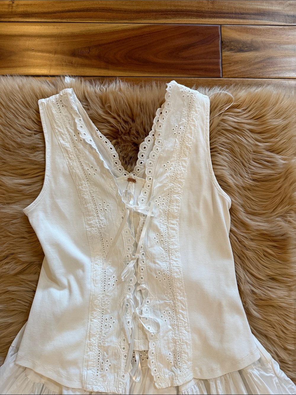 Free People Gesibelle skirt set Sz Medium - Picture 5 of 11